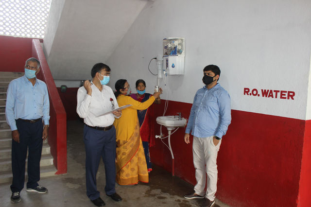 R.O. drinking water point